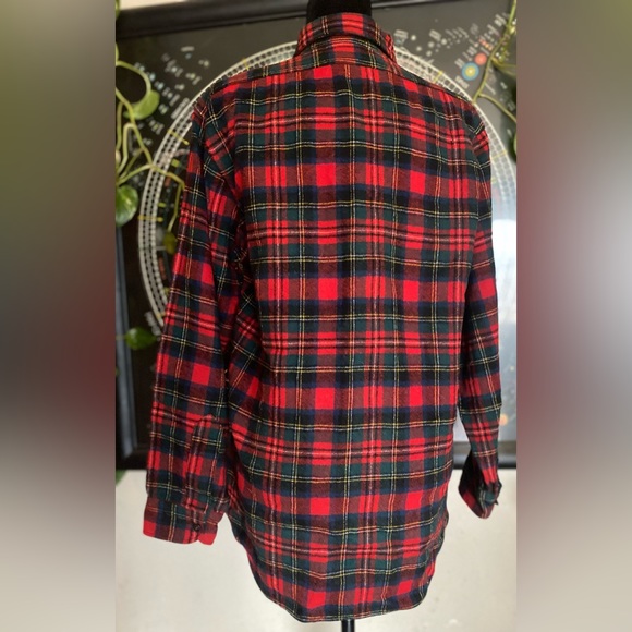 VTG 60’s Pendleton Prince Charles Edward Stewart Tartan Print. Size M. - Picture 4 of 12